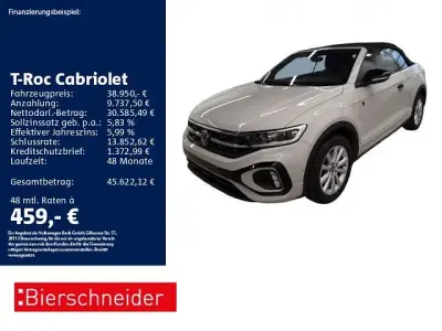 Gebraucht VW T-Roc Cabriolet Karmann 150 PS (110 kW) 2025 Grau Cabrio