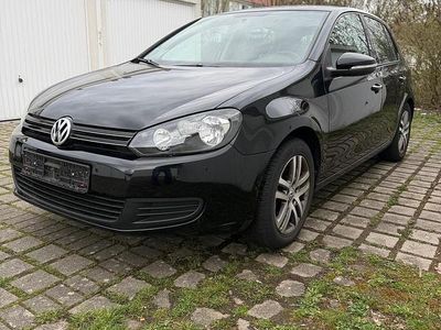 Gebraucht VW Golf VI 80 PS (58 kW) 2009 Schwarz Kleinwagen