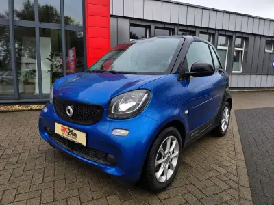 Gebraucht Smart ForTwo Cabrio Passion 71 PS (52 kW) 2016 Tridion szelle in black Cabrio