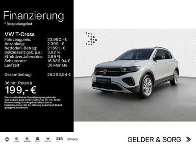 Gebraucht VW T-Cross Goal 116 PS (85 kW) 2025 Pure white SUV