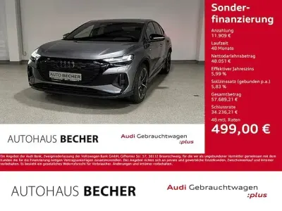 Gebraucht Audi Q4 Sportback e-tron S-Line 150 kW (204 PS) 2024 Taifungrau metallic SUV