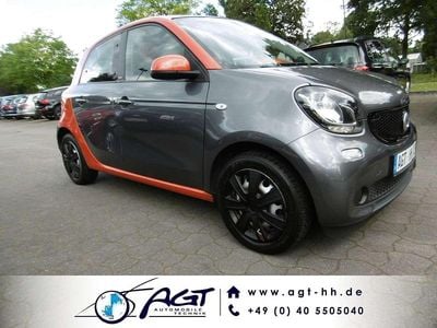Gebraucht Smart ForFour Edition #1 71 PS (52 kW) 2015 Graphite grey / lava orange Kleinwagen
