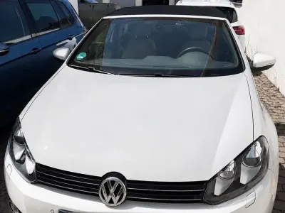 Gebraucht VW Golf Cabriolet 122 PS (89 kW) 2012 Weiß Cabrio