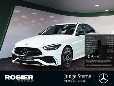 Usata Mercedes C300e AMG 204 CV (150 kW) 2025 Bianco Berlina