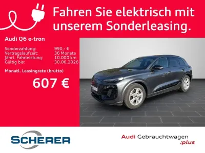 Używany Audi Q6 e-tron S-Line 285 kW (388 KM) 2025 Szary SUV