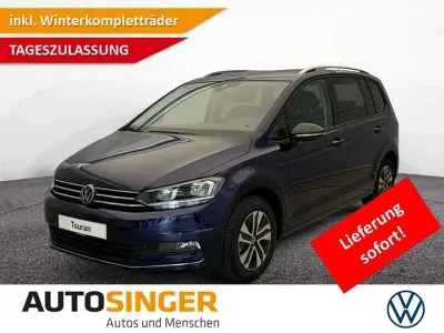 Neu VW Touran S 150 PS (110 kW) 2026 Blau Van / Kleinbus
