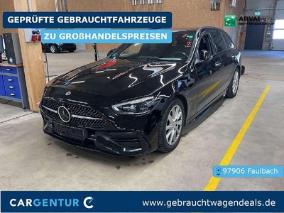 Gebraucht Mercedes C220 AMG line 200 PS (147 kW) 2022 Schwarz unilack Kombi