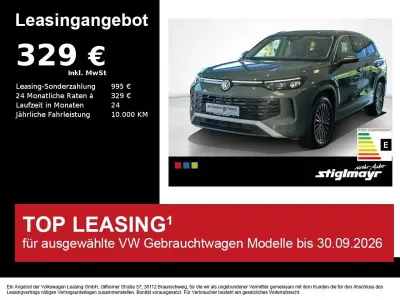 Gebraucht VW Tayron Life 150 PS (110 kW) 2025 Cipressinogrün metallic SUV