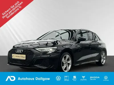 Gebraucht Audi A3 S-Line 150 PS (110 kW) 2023 Mythosschwarz metallic Limousine