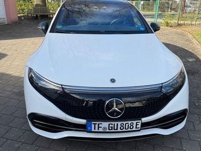 Gebraucht Mercedes EQS450+ 264 kW (360 PS) 2022 Weiß Limousine