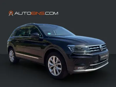 Gebraucht VW Tiguan Highline 190 PS (139 kW) 2020 Schwarz SUV