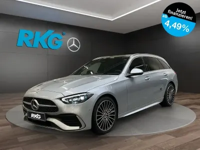 Brugt Mercedes C220 AMG 197 HK (144 kW) 2026 Sølv SUV