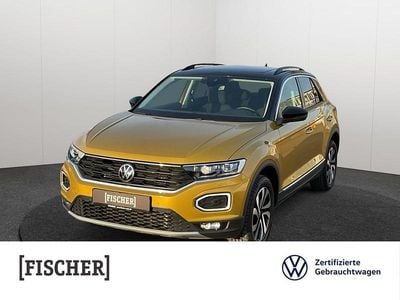Gebraucht VW T-Roc Active 150 PS (110 kW) 2021 Gelb SUV