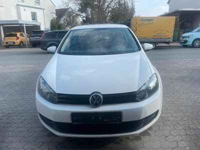 Gebraucht VW Golf VI Trendline 80 PS (58 kW) 2009 Weiß Kleinwagen
