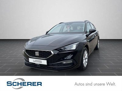 Gebraucht Seat Leon Style 150 PS (110 kW) 2022 Midnight schwarz metallic Kombi