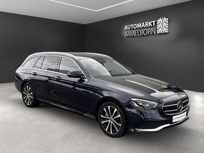 Gebraucht Mercedes E300 306 PS (225 kW) 2021 Nautikblau  metalliclack (metallic) Kombi