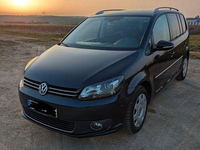 Gebraucht VW Touran Highline 140 PS (102 kW) 2015 Blau Van / Kleinbus