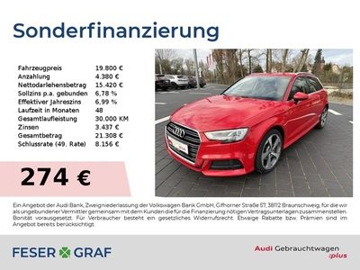 gebraucht Audi A3 Sportback S-Line 30 TFSI