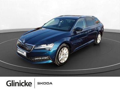 Gebraucht Skoda Superb Style 218 PS (160 kW) 2022 Blau Kombi