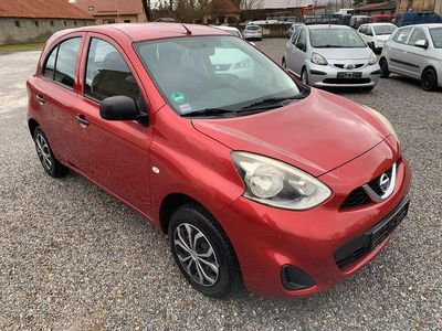 Gebraucht Nissan Micra Visia 80 PS (58 kW) 2014 Rot Kleinwagen