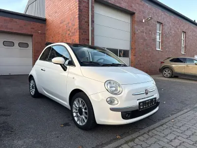 Gebraucht Fiat 500 Lounge 69 PS (50 kW) 2012 Colore esterno (gelato weiss) Cabrio