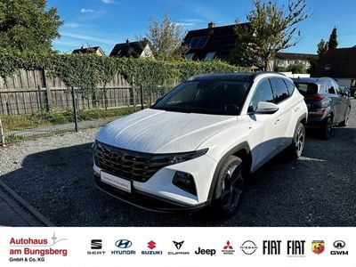 gebraucht Hyundai Tucson 1.6 T-GDi DCT 4WD Prime Pano Assistenzpaket