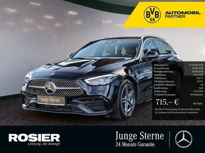 Gebraucht Mercedes C300 Advanced Plus 265 PS (194 kW) 2024 Schwarz / obsidianschwarz Kombi