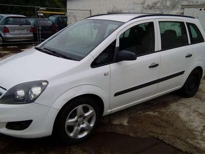 Gebraucht Opel Zafira Edition 110 PS (80 kW) 2009 Weiß Van / Kleinbus