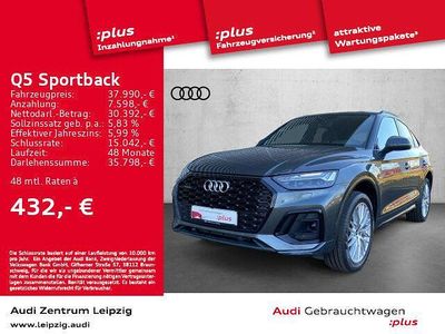Gebraucht Audi Q5 Sportback Business 299 PS (219 kW) 2021 Grau SUV