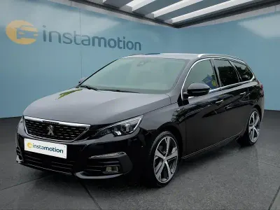 Gebraucht Peugeot 308 SW GT 131 PS (96 kW) 2021 Schwarz Kombi