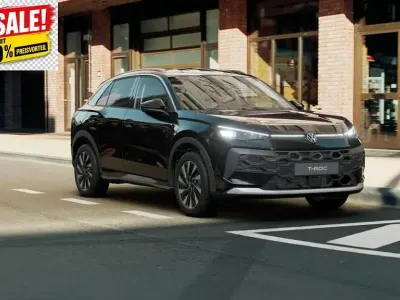 Nowe VW T-Roc Cabriolet Style 150 KM (110 kW) 2026 Czarny SUV