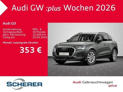 Gebraucht Audi Q3 Ambiente 150 PS (110 kW) 2025 Chronosgrau metallic (metallic) SUV
