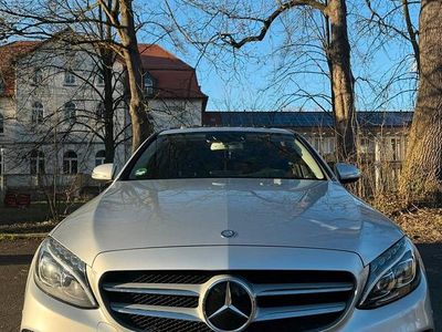 Gebraucht Mercedes C250 AMG line 211 PS (155 kW) 2015 Silber Limousine