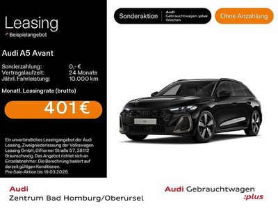 Gebraucht Audi A5 Edition .1 204 PS (150 kW) 2025 Mythosschwarz metallic Kombi