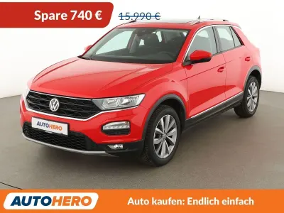 Gebraucht VW T-Roc Style 116 PS (85 kW) 2018 Rot SUV