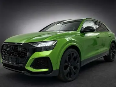 Usata Audi RS Q8 Exclusive 600 CV (441 kW) 2021 Verde SUV