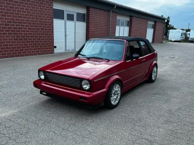 Gebraucht VW Golf Cabriolet 98 PS (72 kW) 1990 Grün Cabrio