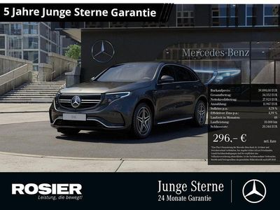 Gebraucht Mercedes EQC400 AMG line 300 kW (408 PS) 2022 Grau / selenitgrau SUV