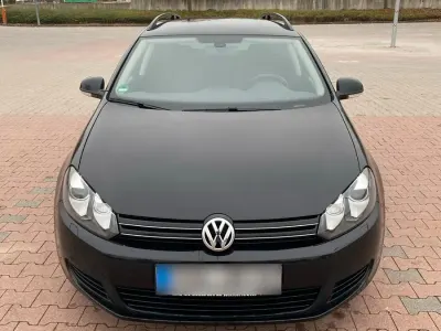 Gebraucht VW Golf VI 2010 Schwarz Kleinwagen