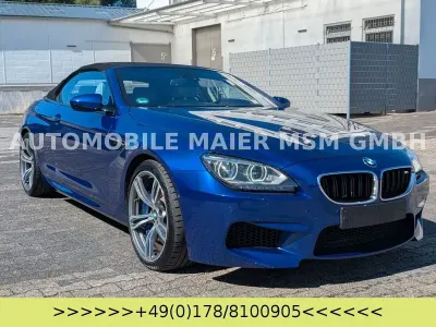 Gebraucht BMW M6 Cabriolet Sport Line 560 PS (411 kW) 2012 Blau Cabrio