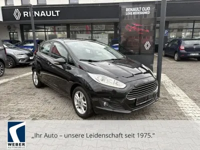 Gebraucht Ford Fiesta Trend 101 PS (74 kW) 2016 Schwarz Kleinwagen