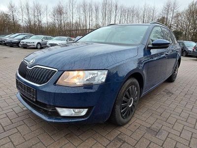Gebraucht Skoda Octavia Ambition 110 PS (80 kW) 2015 Blau Kleinwagen