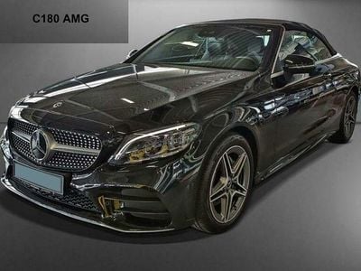 Gebraucht Mercedes C180 AMG line 156 PS (114 kW) 2018 Schwarz Cabrio