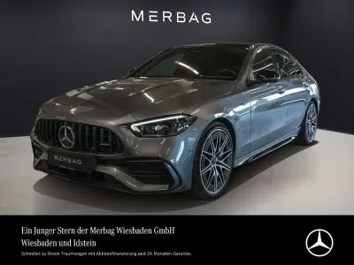 Gebraucht Mercedes C43 AMG AMG 421 PS (309 kW) 2024 Selenitgrau Limousine