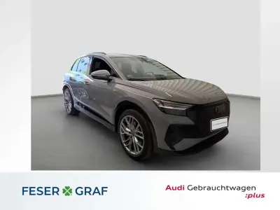 Gebraucht Audi Q4 e-tron S-Line 250 kW (340 PS) 2024 Kieselgrau SUV