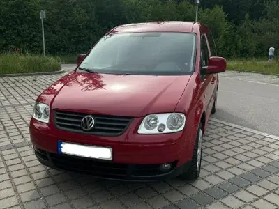 Gebraucht VW Caddy 102 PS (75 kW) 2009 Rot Van / Kleinbus