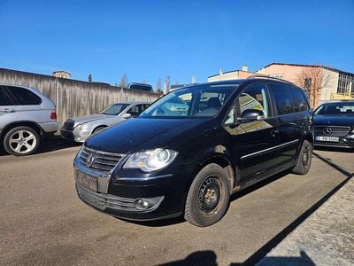 Gebraucht VW Touran Highline 140 PS (102 kW) 2008 Deep black perleffekt Van / Kleinbus