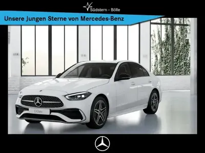 Gebraucht Mercedes C200 AMG 163 PS (119 kW) 2025 Weiss Limousine