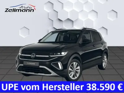 Neu VW T-Cross Life 150 PS (110 kW) 2026 Schwarz SUV