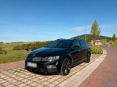Gebraucht Skoda Octavia RS 220 PS (161 kW) 2014 Schwarz Kombi